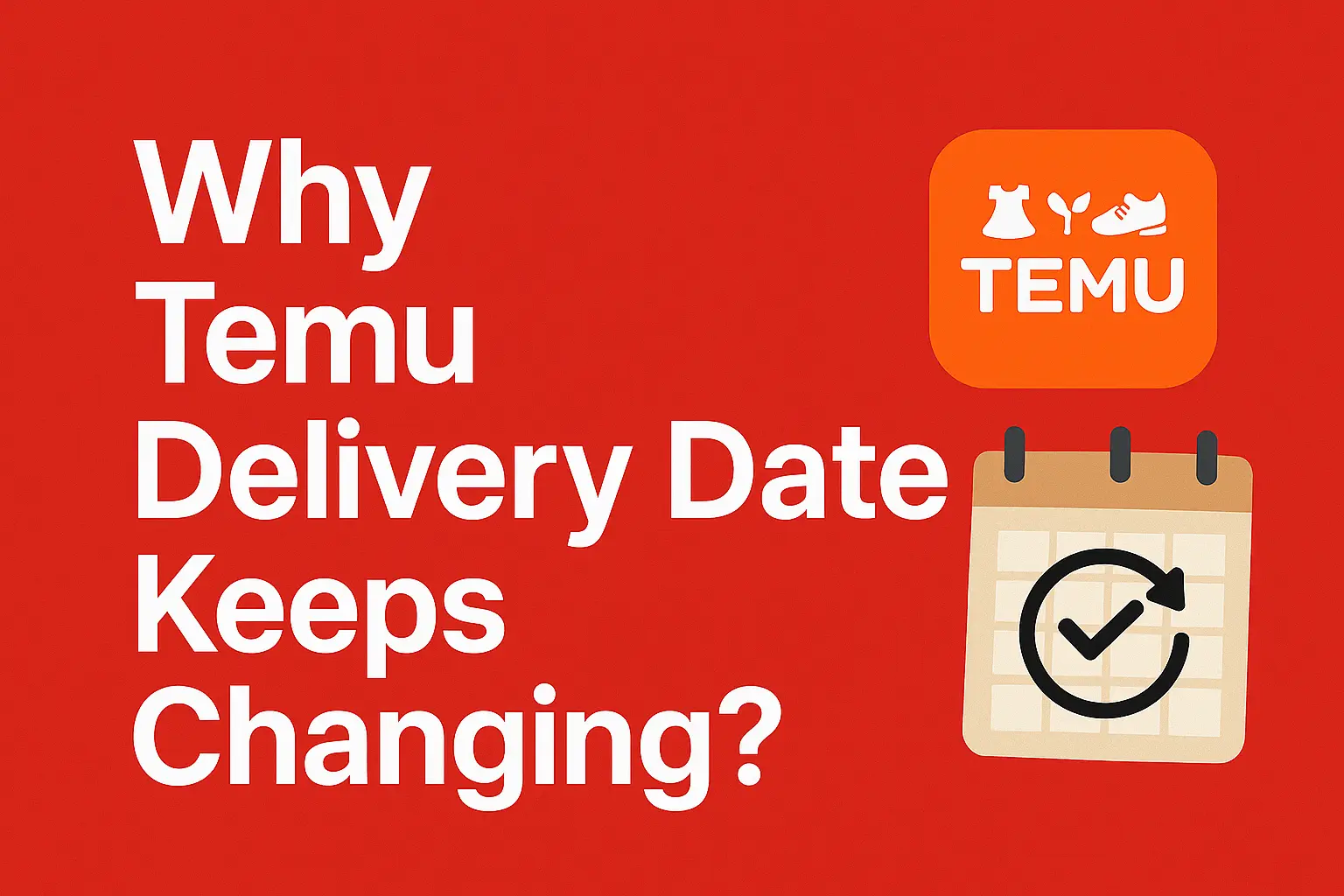 Why Temu Delivery Date Keeps Changing? [2025 Shipping Reality Check]